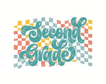 PNG de maestro de segundo grado, descarga digital de maestro retro, diseño digital de educador de maestros de segundo grado, diseño de sublimación escolar