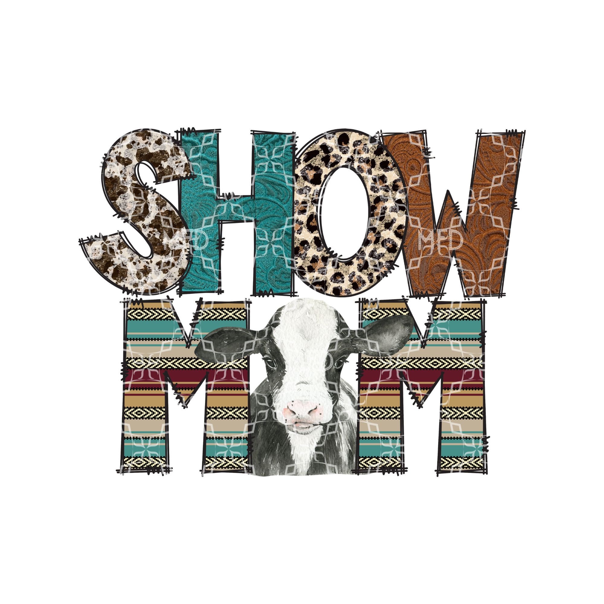 Show Mom Cow PNG, Stock Show Mom Digital Download, Stock Trailer, Cow Digital Design, Show Mom Cow Sublimation Digital Design