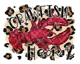 Kräftor Heaux PNG, digital nedladdning av kräftor, digital design av Mudbugs Cajun, digital design av sublimering