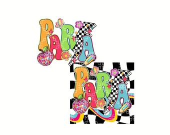 Paraprofessional PNG, School Para Digital Download, Teacher's Aide Para Digital Design, Back To School Para Sublimation Design