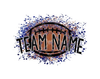 Football Sublimation or DTF Transfer, Customizable Team Name Colors Sublimation or DTF Transfer, Custom Football Mom Sublimation Transfer