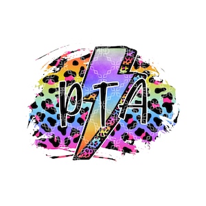 PTA, PTO Sublimation or DTf Transfer, PTSA Sublimation or DTf Transfer, Parent Teacher Student Association Sublimation or DTf Transfer