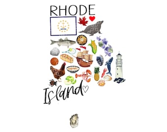Rhode Island PNG, Descarga digital de símbolos del estado de Rhode Island, Diseño digital de Rhode Island, Diseño digital de sublimación de Rhode Island