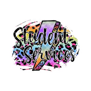 Studentendienste PNG, Lehrer Schüler digitaler Download, Sonderschuldienste digitales Design, Studentendienste Sublimationsdesign