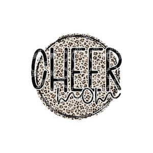 Cheer Mom Sublimation Transfer, Cheerleader Mom Sublimation Ready to Press Transfer, Cheer Mom Sublimation Ink Transfer