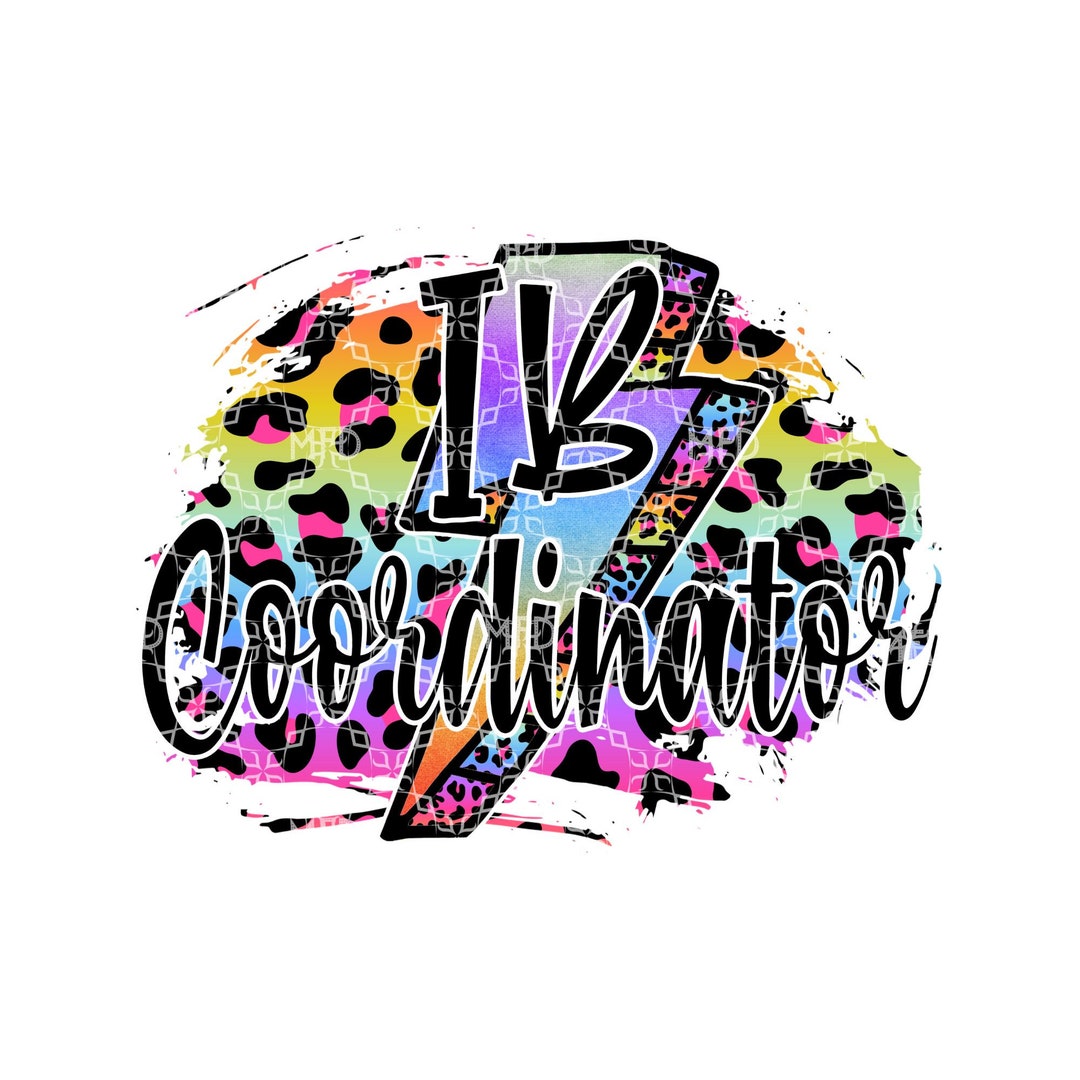 IB Coordinator PNG, High School Digital Download, I B Coordinator