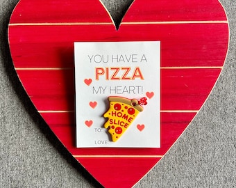 Cartes de la Saint-Valentin - Vous avez une pizza mon cœur