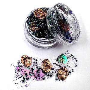 Graveyard Glow Halloween Hair and Body Glitter