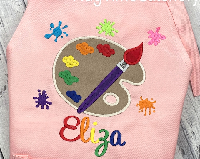 Art Embroidered Aprons