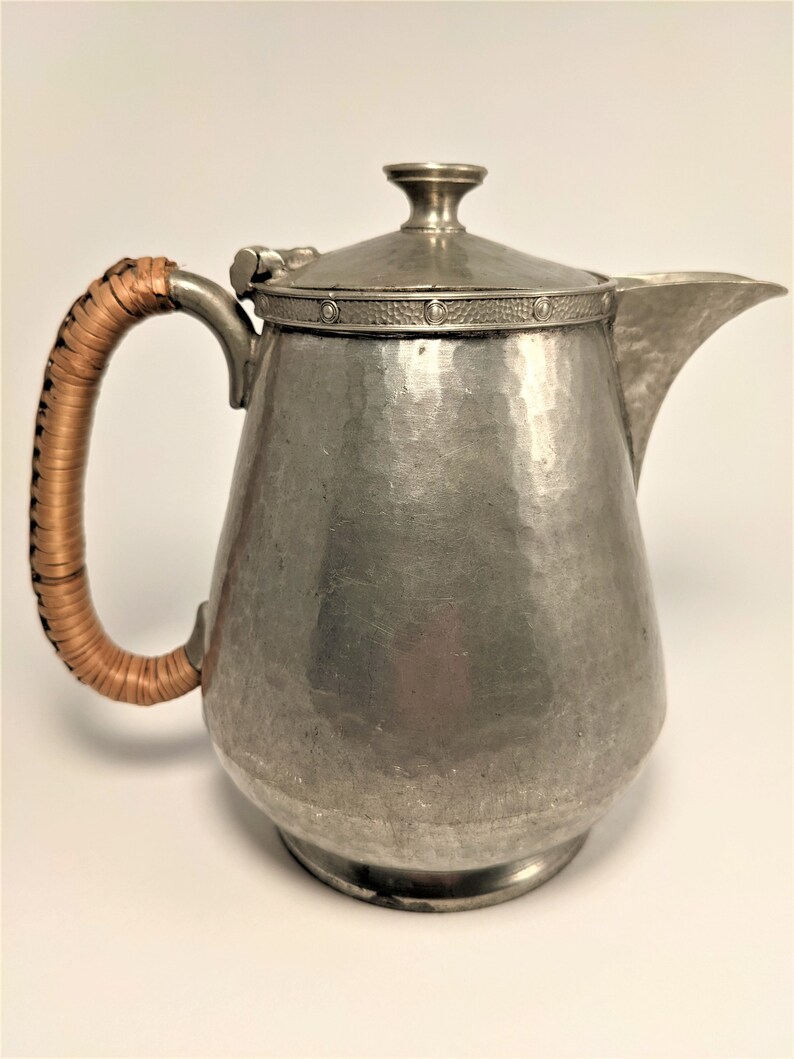 Antique C.W. Fletcher & Sons Ltd. Arts and Crafts Hammered Etsy