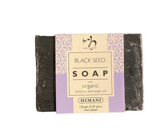 Soap with black seed from Arabia, argan oil and organic coconut - 150 grams -