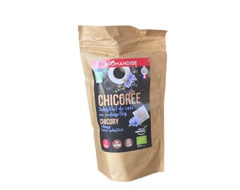 Chicorée - Substitut de café en infusettes - 0% caféine - gout corsé fleuri - x25 infusettes