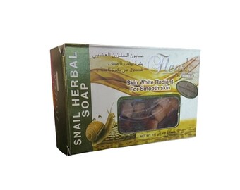 Soap with herbs and snail slime - 100g - صابون الحلزون العشبي