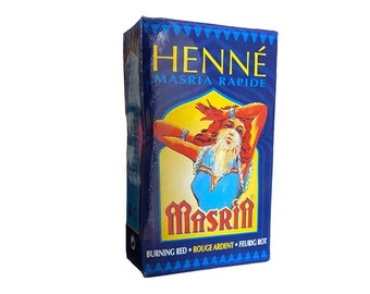 Fast henna masria fiery red color - 90g -