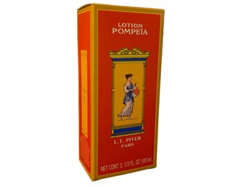 Lotion Pompéia - 100ml ou 423 ml - parfum, eau de Cologne Piver