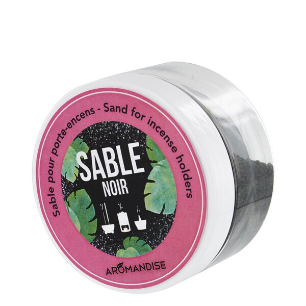 Sable Noir pour brûleur d’encens - 100g