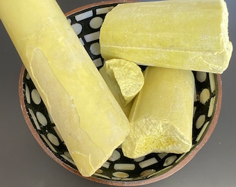 Kbrit asfar - كبريت أسفر - Kabrit asphar jaune - 70g - Soufre jaune - kebrit - protection contre magie sorcellerie mauvais oeil démons