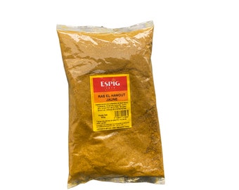 Ras el hanout jaune - 500g - راس الحانوت الأصفر - épices orientales