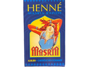 Fast henna masria auburn color - 90g