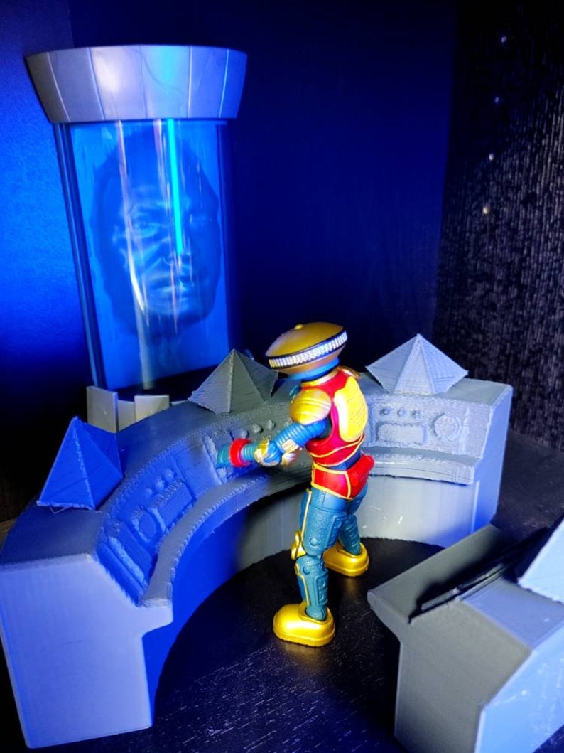 Power Rangers Lighting Collection Command Center - Etsy