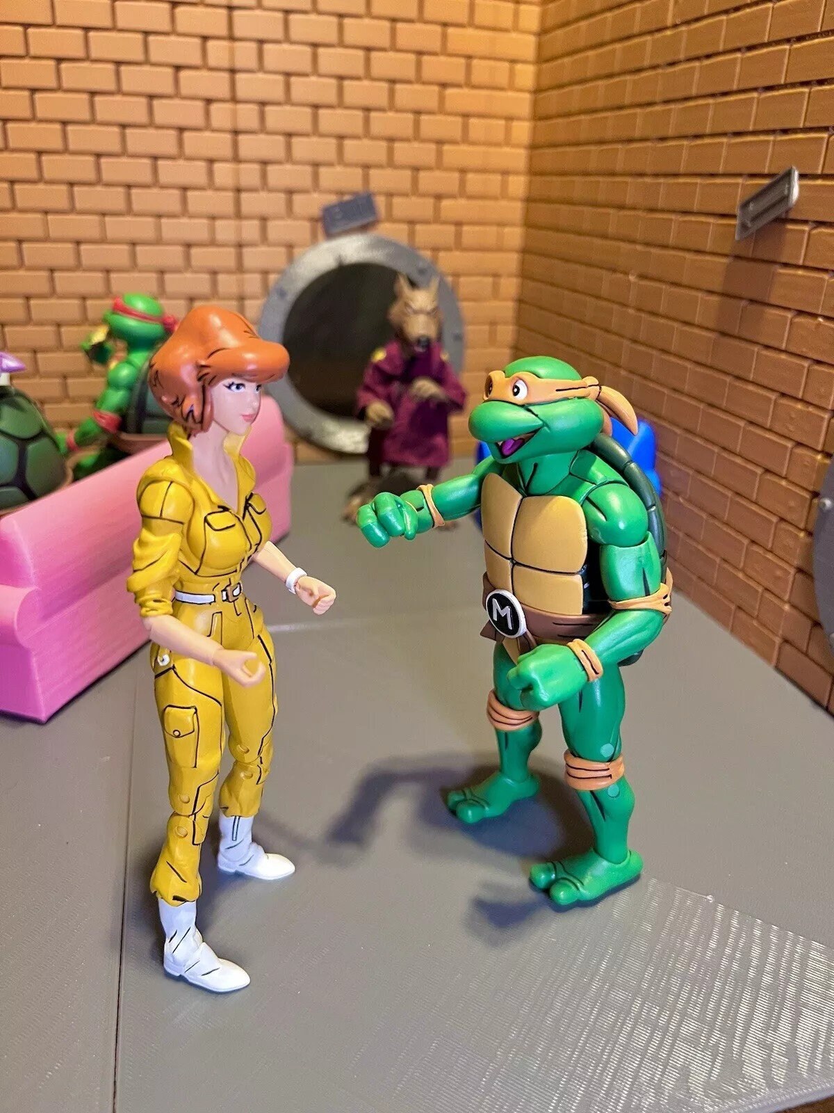 Neca Tmnt Teenage Mutant Ninja Turtles Lair Set *read - Etsy