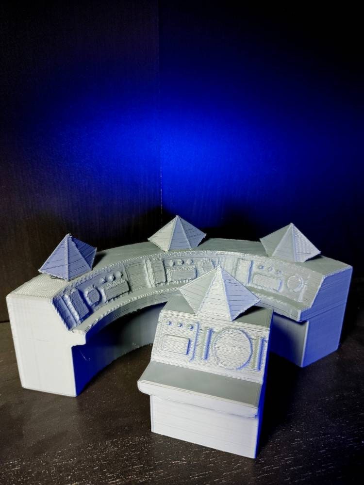 Power Rangers Lighting Collection Command Center - Etsy