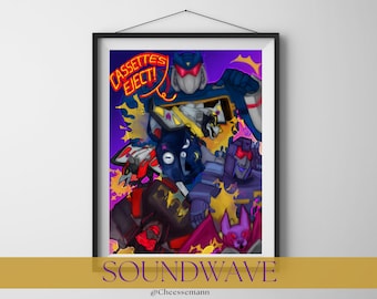 Soundwave | Transformers | Physical Print |
