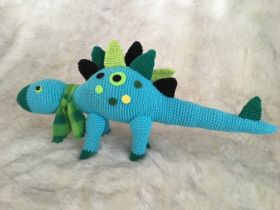 Stanley the Stegosaurus Crochet Dinosaur Pattern
