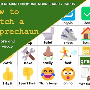 AAC Shared Reading Communication Board / Cards: Dragons Love Tacos