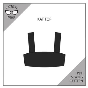 Bikini pattern pdf square neck reversible top
