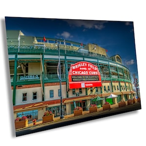 Wrigley Field Baseball Stadium Chicago Cubs Illinios