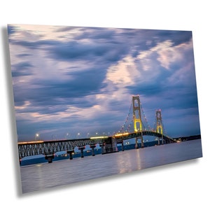 Historic Mackinac Bridge Straits of Mackinac Michigan