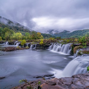 Sandstone Falls New River Gorge National Park West Virginia #1