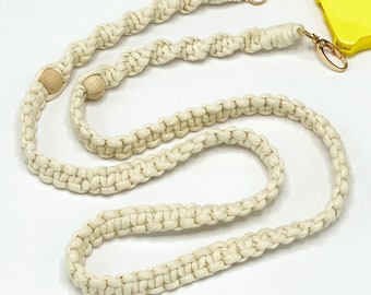Macrame Lanyard BUY 3 GET 1 FREE Handmade Macrame Phone Case Lanyard Customize Lanyard Macrame Camera Strap/ Customize Phone Case Strap/