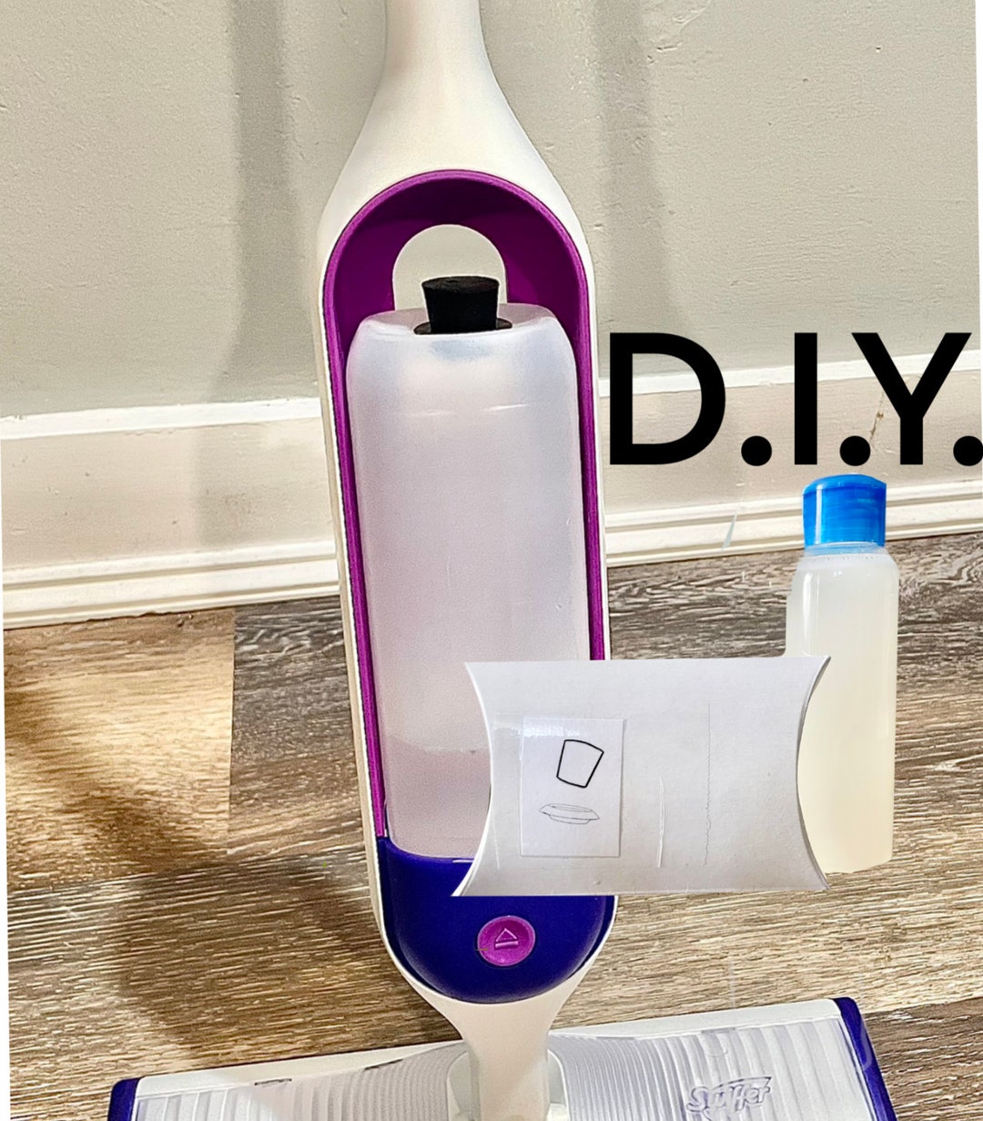 DIY Refillable Swiffer Power Mop Bottle Hack Kit, Bottle Plug, Swiffer
