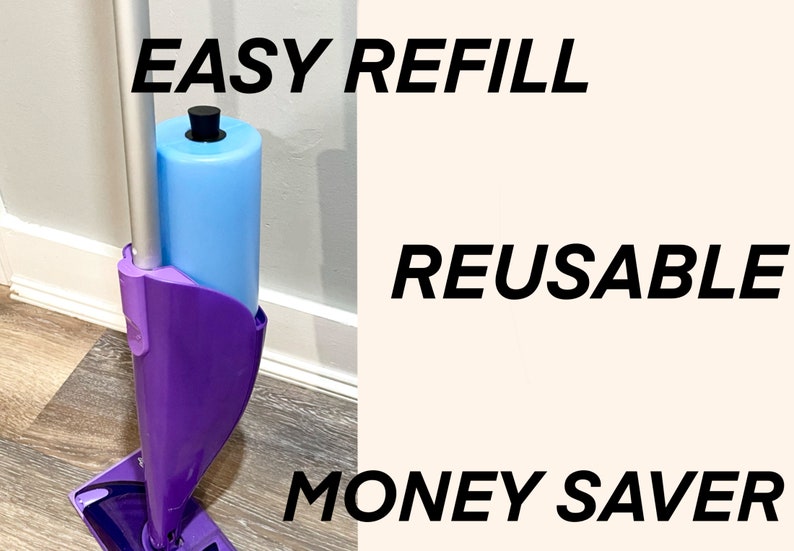 Refillable Swiffer PRE MODIFIED Tall Wet Jet Bottle, REUSABLE Swiffer