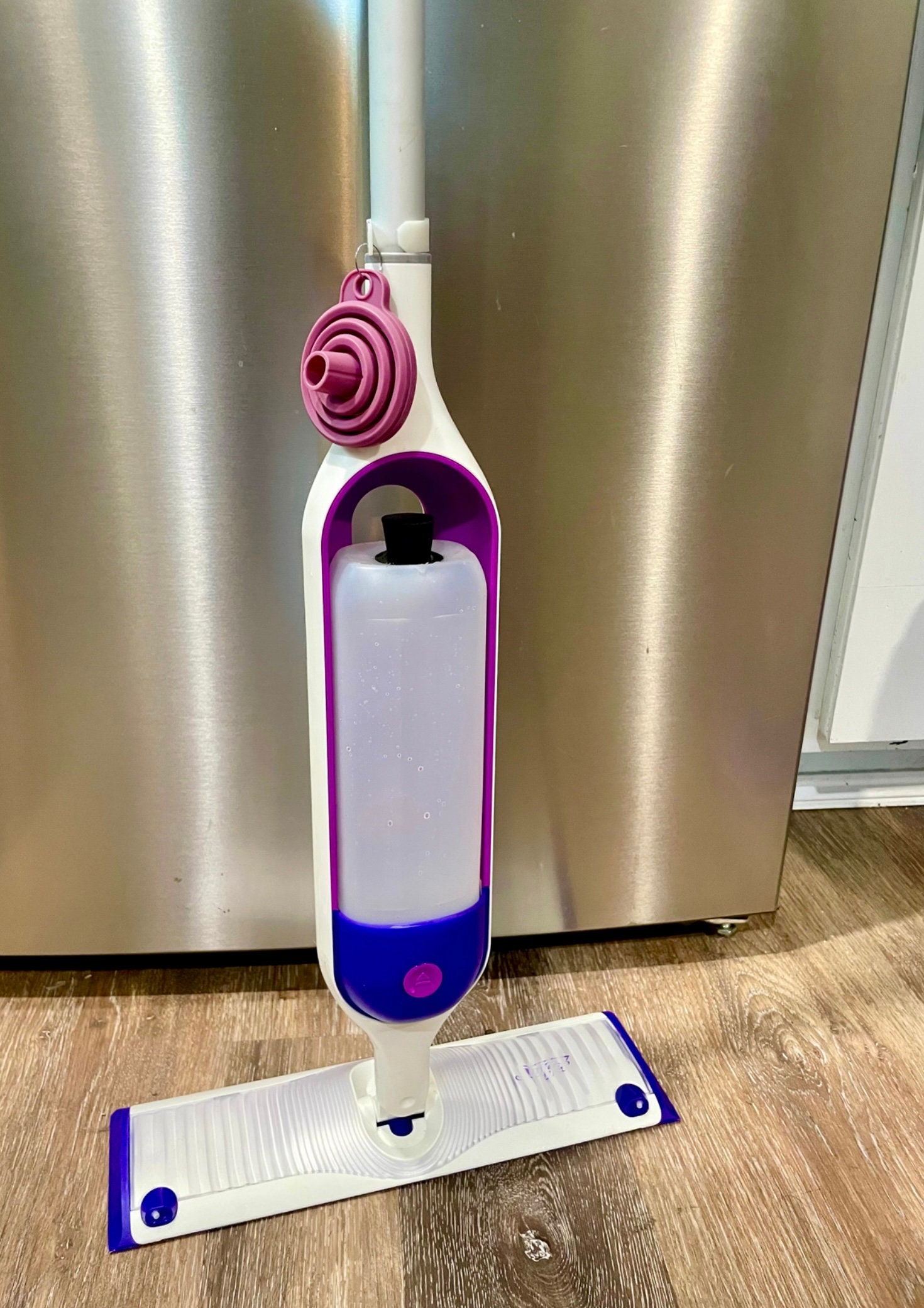 Complete Swiffer Refill Kit, PRE MODIFIED Bottle, REUSABLE Swiffer