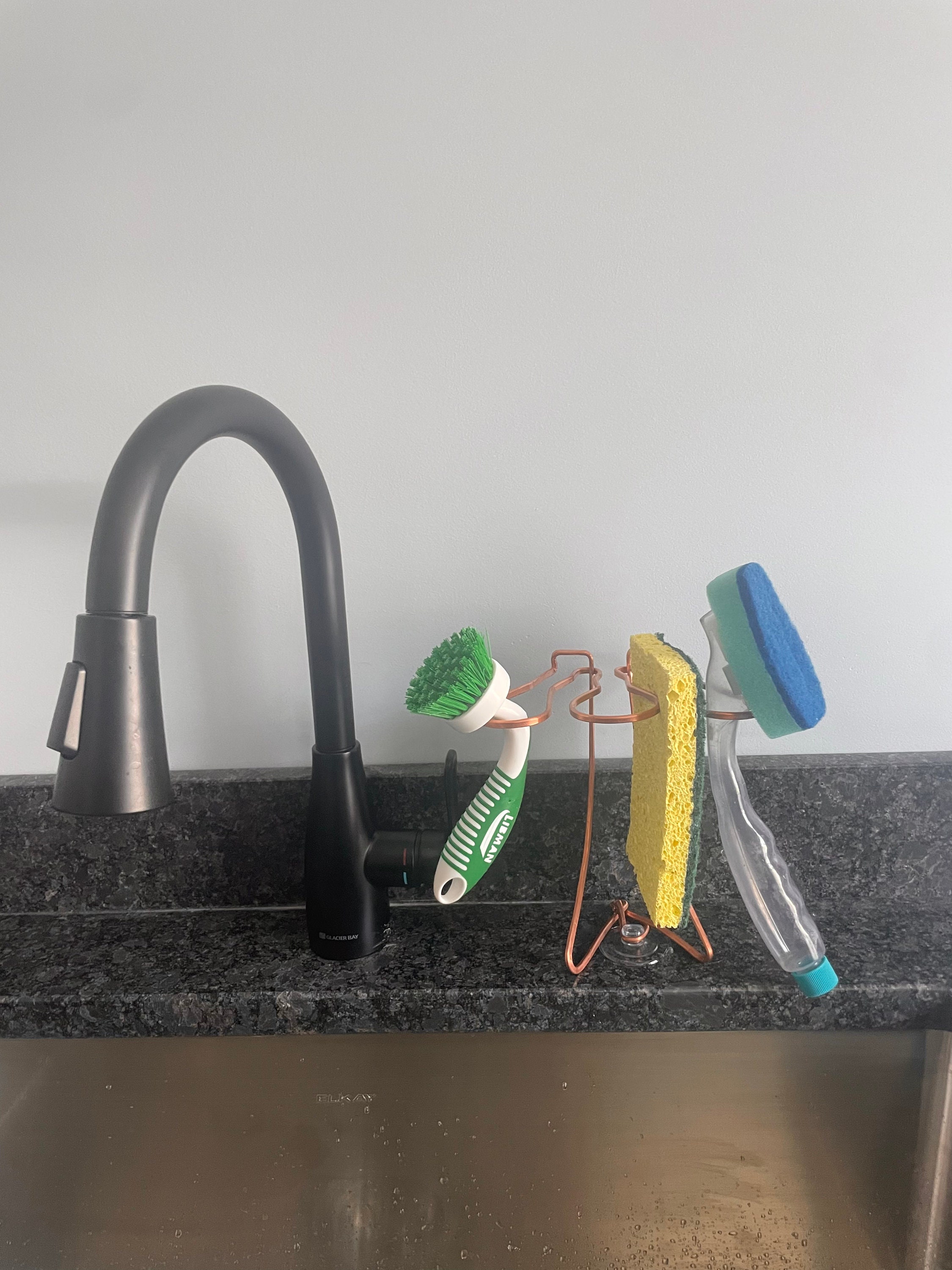 KITCHEN CADDY Sponge Holder Dish Wand Holder Dish Towel Etsy