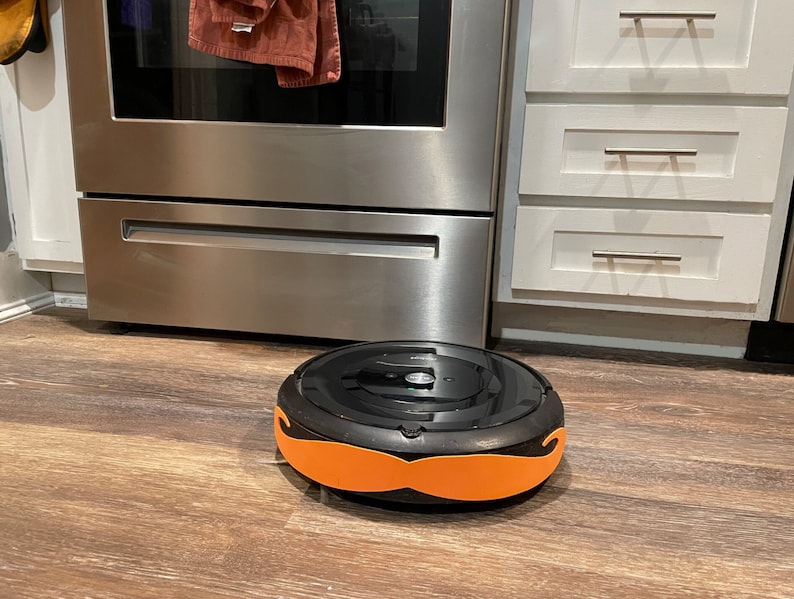 Roomba MUSTACHE Scratch Protector Roomba Bumper Guard Etsy