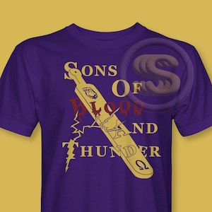 Hijos de Sangre y Trueno "SOBAT" - Púrpura y Oro