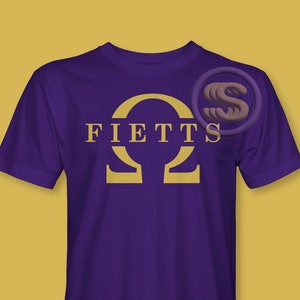 Friendship Is Essential - Purple & Gold  Vinyl Graphic