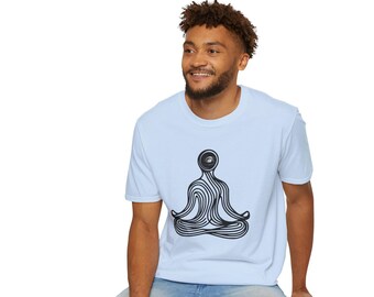 Meditation Tshirt for Men, Spiritual Shirt, Men’s Clothing