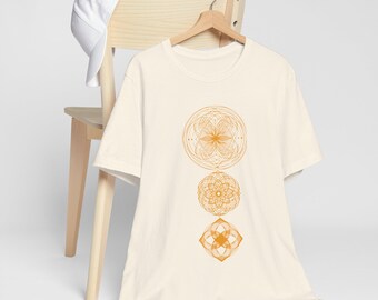 Sacred Geometry T-Shirt, Spiritual Unisex Tee