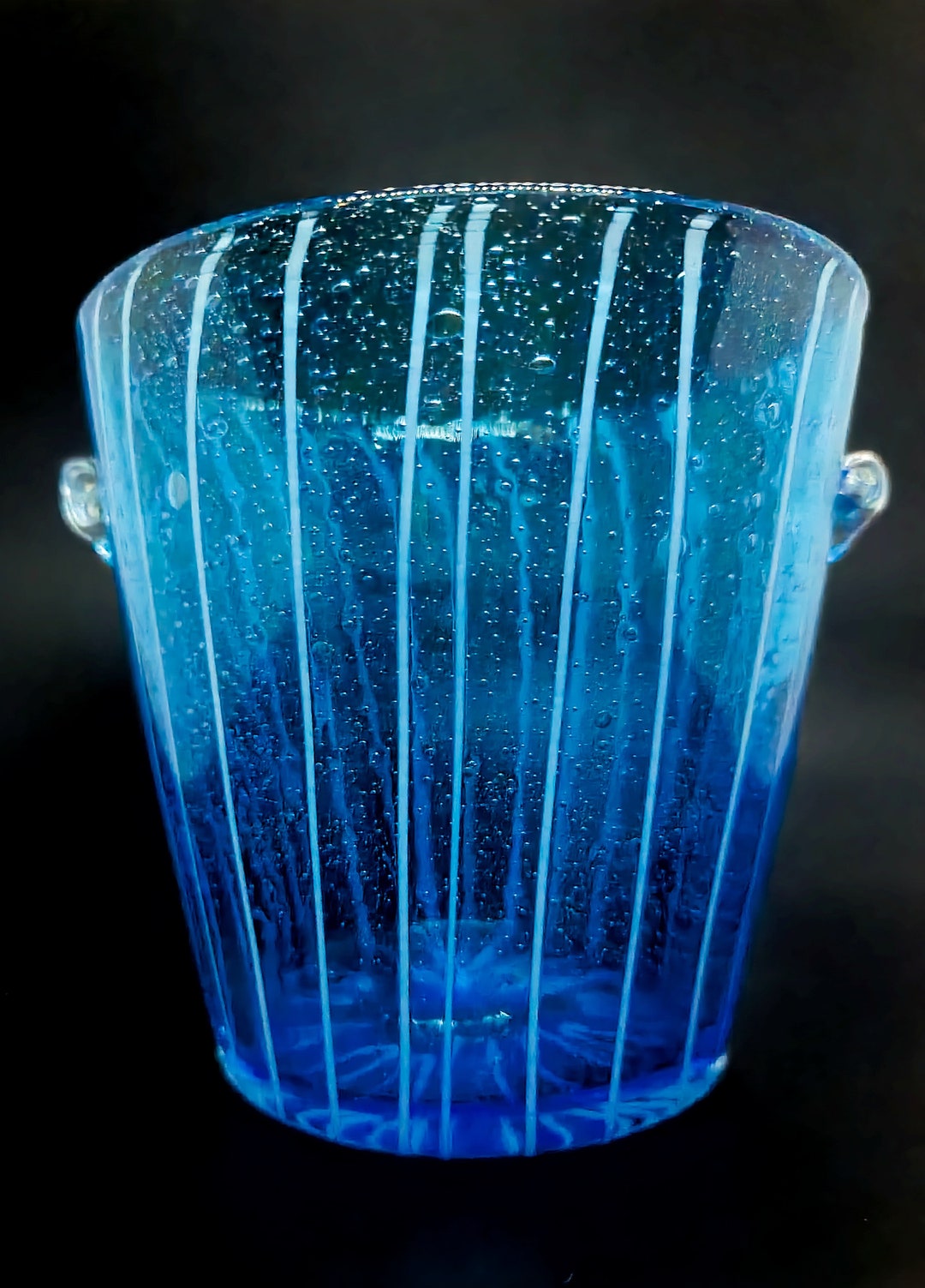 Venini for Disaronno Art Glass Ice Bucket Lower Price Etsy