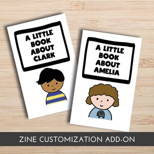 Zine Customization Add-On | Personalize Name and Avatar