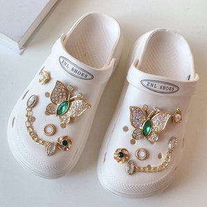 Cute Butterfly Croc Charms Set For Girls Croc Pin Shoe Charm For Women Personalized Croc Jewelry