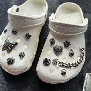 Croc Charm Set For Girls Boys Cool Croc Pin Shoe Charm For Women Men Personalized Croc Jewelry
