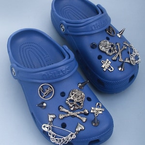 Cool Croc Charms Set For Girls Boys Croc Pin Shoe Charm For Women Personalized Croc Jewelry