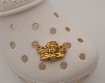 Süße Cherub Croc Charms Für Mädchen Glitzer Croc Pin Schuh Charm Für Frauen personalisierte Croc Schmuck