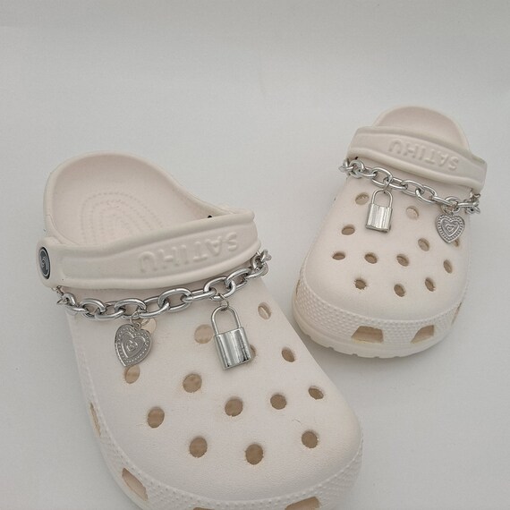 Cute Croc Chain Charms for Girls Glitter Croc Pin Shoe Charm for Women Personalized Croc Jewelry Gold Silver Chain Etsy Canada